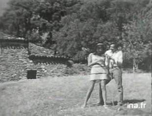 Anna Karina & Serge Gainsbourg interview screencap
