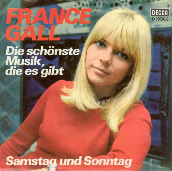 France Gall - Die schönste musik, die es gibt cover