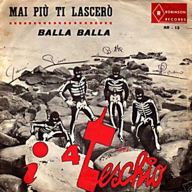 I 4 Del Teschio - Mai più ti lascerò cover